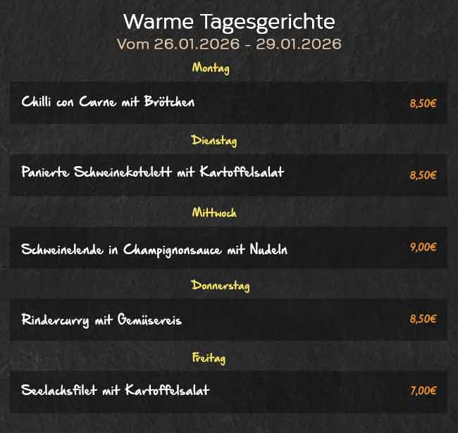 Warme Tagesgerichte